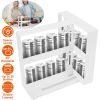 Swivel Cabinet Organizer Revolving Kitchen Rack Spice Organizer For Cabinet Condiment Holder Shelf