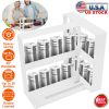 Swivel Cabinet Organizer Revolving Kitchen Rack Spice Organizer For Cabinet Condiment Holder Shelf