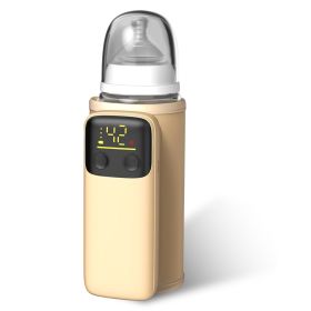 Portable Bottle Warmer With Night Light On The Go Baby Milk Warmer Milk Formula Warmer For Home Travel With 6 Heating Levels
