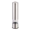 Electric Salt, Pepper Grinder With Light; Adjustable Coarseness; Stainless Steel Salt Pepper Shaker; Battery Operated Pepper Grinder Mill.