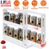 Swivel Cabinet Organizer Revolving Kitchen Rack Spice Organizer For Cabinet Condiment Holder Shelf