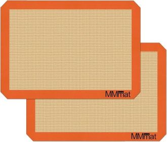 Silicone Baking Mat - Best German Silicone - Non Slip Silicone Baking Sheet, Non Stick Reusable Silicone Mats for Baking, Oven Liner