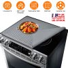 27.95 X19.69 Inch Electric Stove Cover Silicone Stove Mat Glass Stove Top Protector; Heat Resistant and Dishwasher Safe, Waterproof